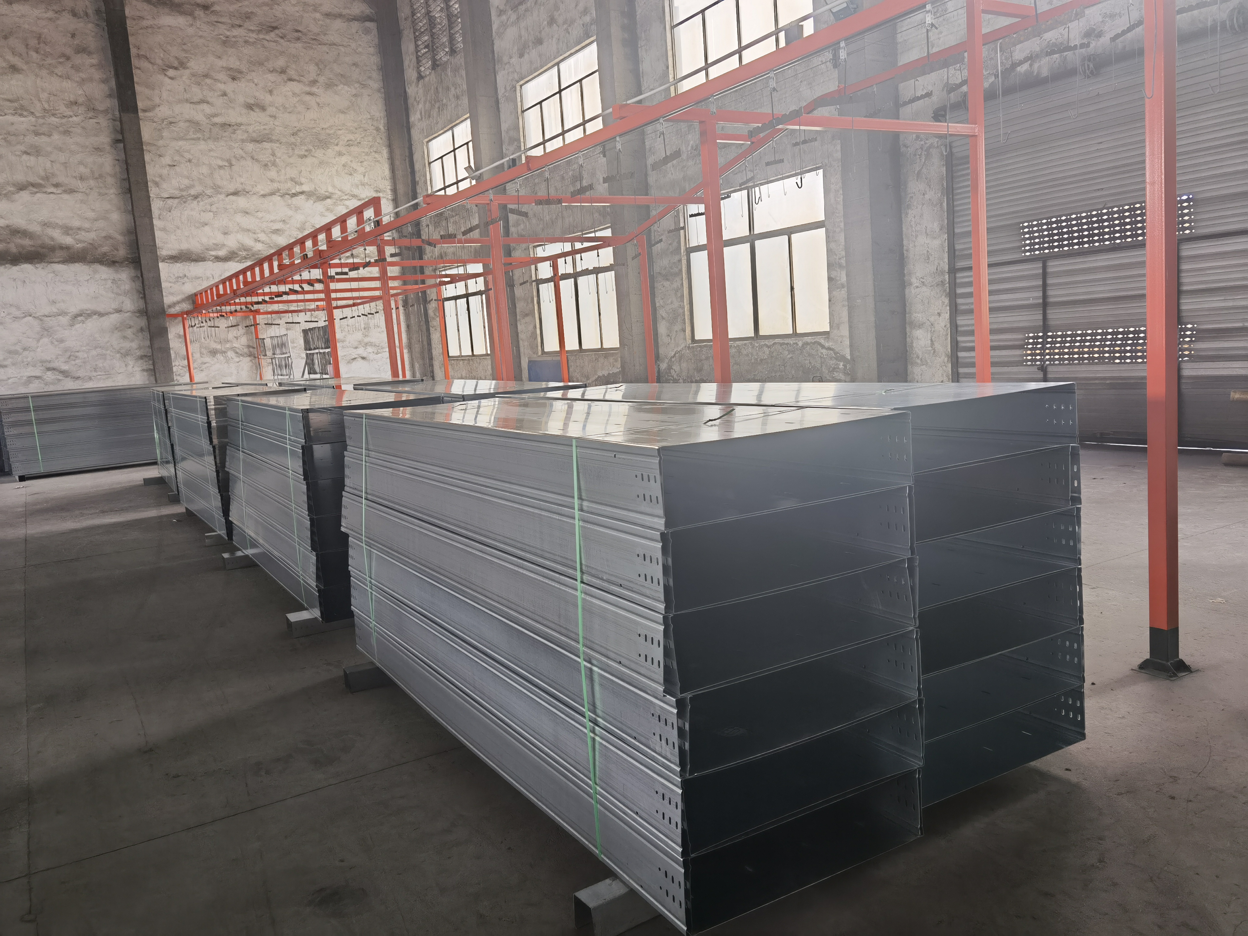 Galvanized cable tray